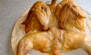 Рецепт курицы в духовке целиком на соли